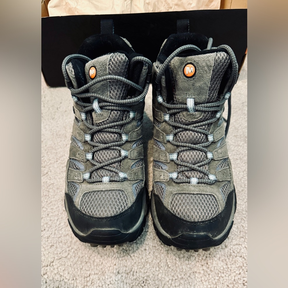 Merrell Moab 2 Mid WTPF Hiking Boots in Granite